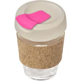 Kooshty Kork Chacha Glass Kup Pink